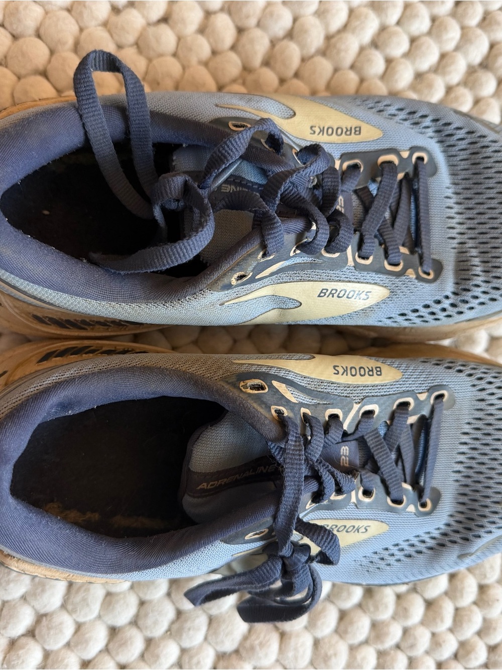 Brooks Women’s Running Shoes - Light Blue and Navy